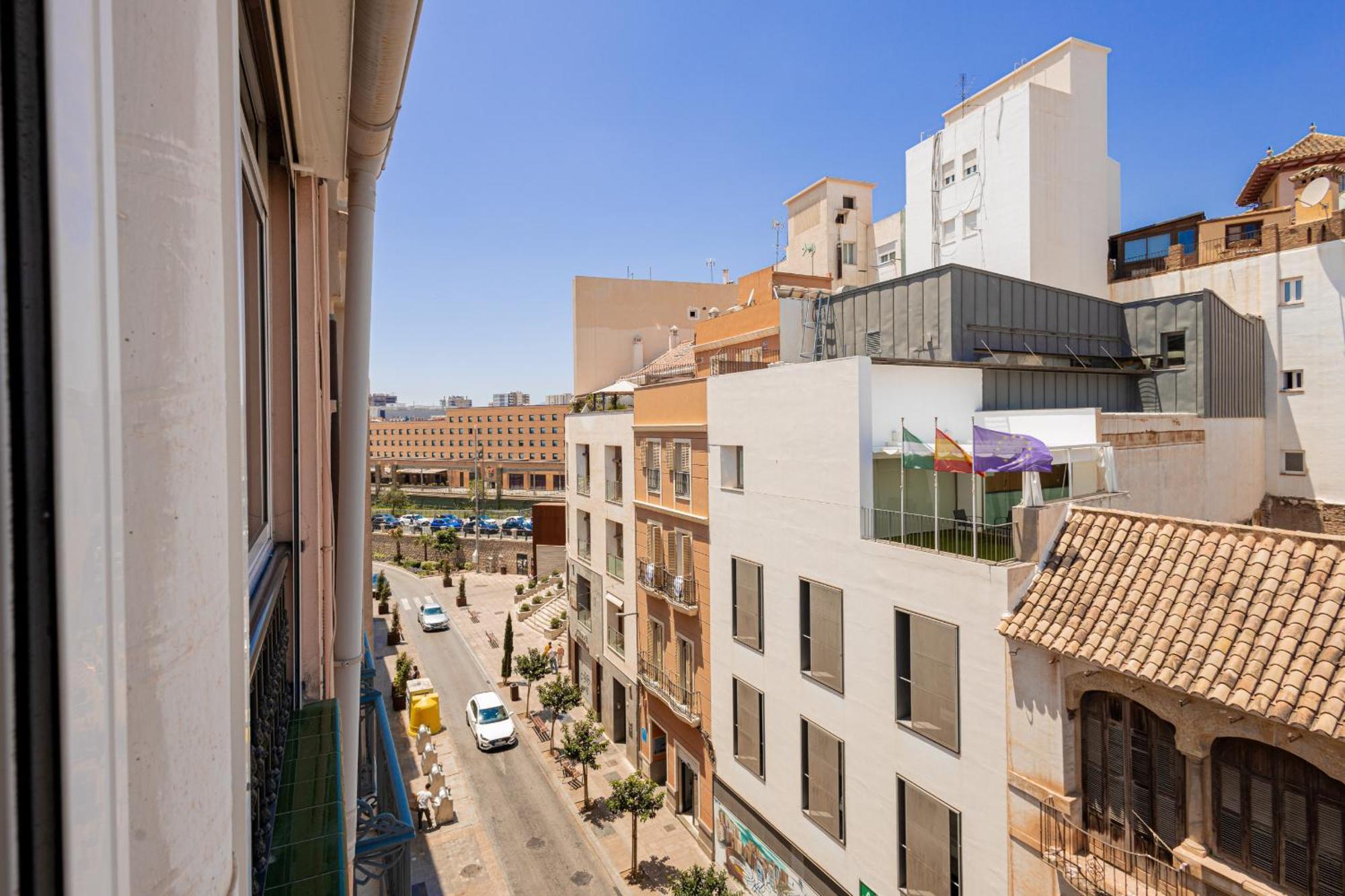 Apartamento C103 - Sunny Terrace, Old Town Views Málaga Exterior foto