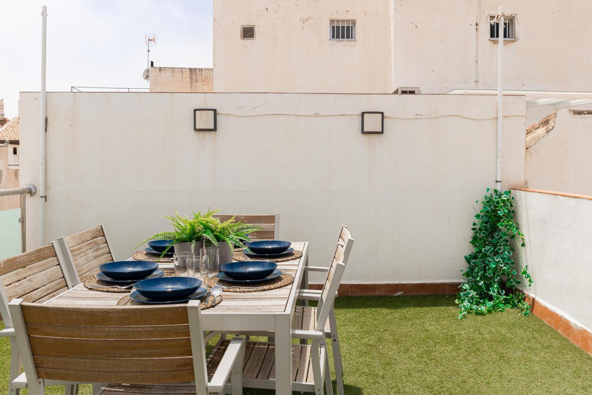 Apartamento C103 - Sunny Terrace, Old Town Views Málaga Exterior foto